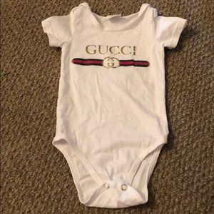 Gucci onesie